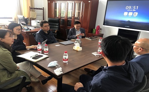 Le président Wu BO a visité l'Institut de l'énergie du Centre national complet des sciences de Hefei